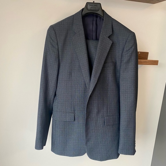 Theory Wool Suit Jacket & Pants - Picture 1 of 5